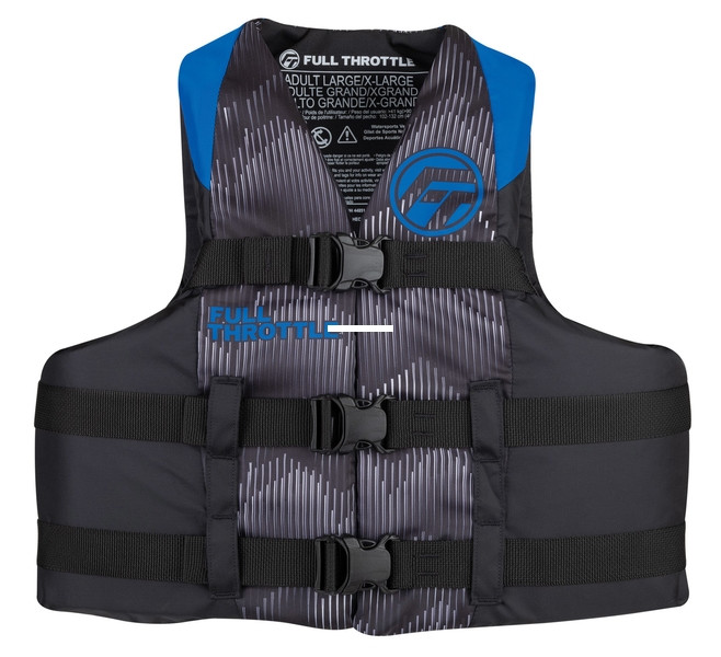 Full Throttle 112200-500-110-22 - Adult Nylon Blue 4XL/7XL - 112200-500-110-22