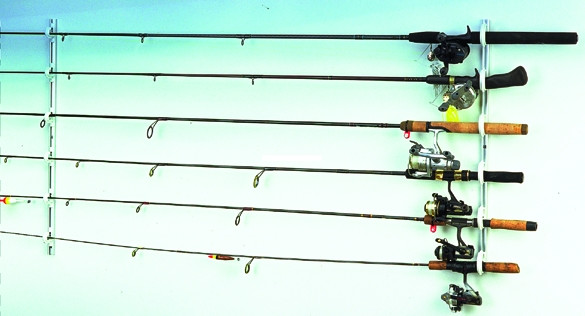 Du-Bro 1080BG Trac-A-Rod Set 2' - Holds 6 Rods Black/Gold - 1080BG