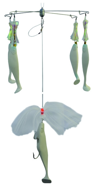 Blue Water Candy 00916 - Striperbrella Fishing Rig, 6"/9" - 916