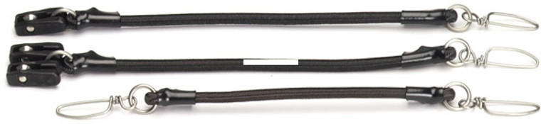 Malin SBR322-WH Outrigger Shock - Cord W/Double Pulley, White HD Cord - SBR322-WH