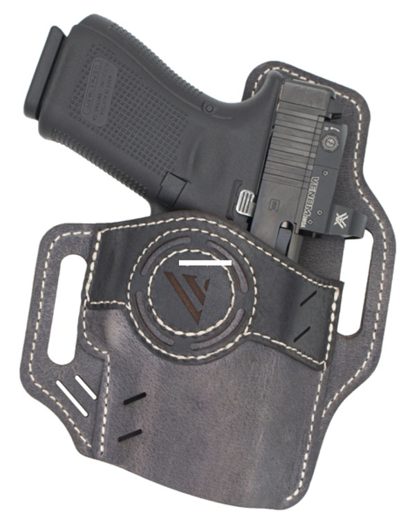 Versacarry UGL4GRY Guardian Holster - Luna Design, OWB, Grey Leather - UGL4GRY