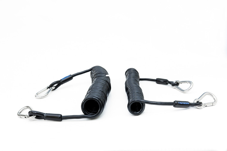 Tigress 88440-1 Heavy Duty Coilded - Safety Tether, 1200Lbs - 88440-1