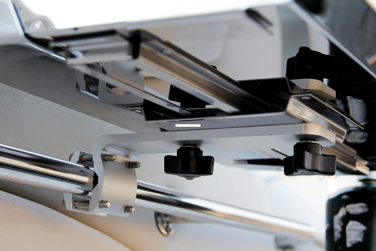 Camco 58182 Grill Mount-Stow N Go - In/Outboard Rail, 7/8"-1.25"OD - 58182