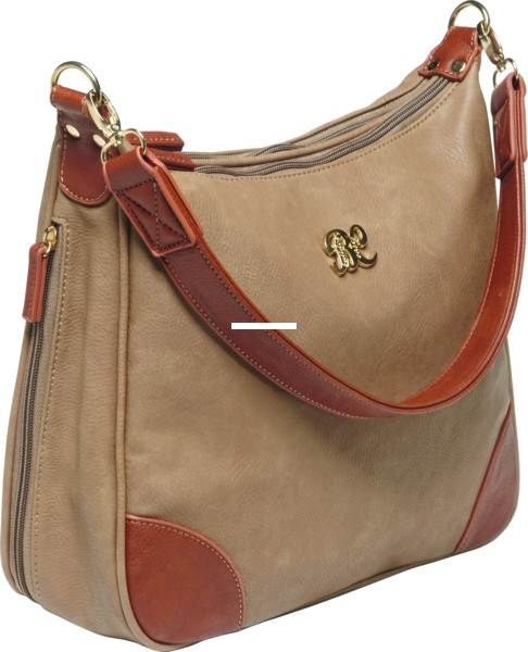 Bulldog BDP-014 Concealed Carry - Purse Hobo Style w/Holster Taupe - BDP-014