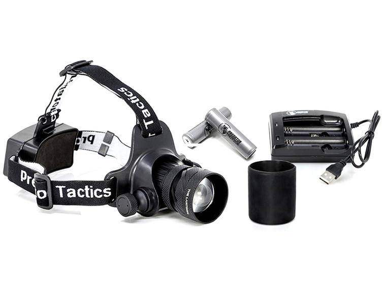 Predator Tactics 97452 The Lantern - Headlamp Kit (RED & WHITE) - 97452