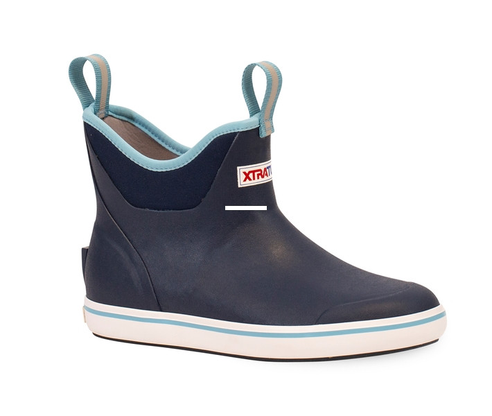 Xtratuf XWAB-201-NVY-100 Women's - Rubber Ankle Deck Boot Navy Size 10 - XWAB-201-NVY-100