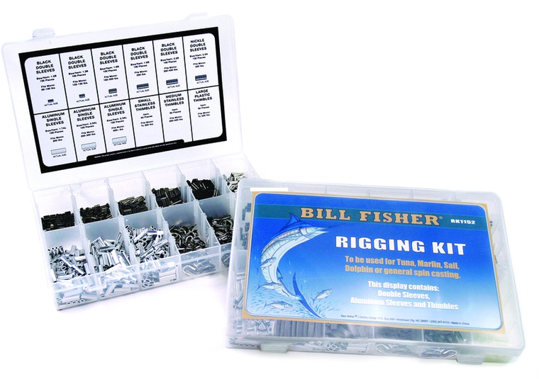 Billfisher RK1152NC Rigging Kit - 1050Pcs No Crimper - RK1152NC