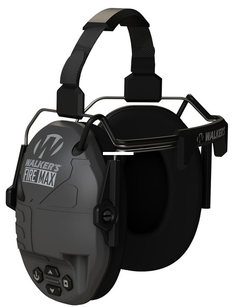 Walker's GWP-DFM-BTN FireMax Slim - Shooter Rechargeable Electronic Ear - GWP-DFM-BTN