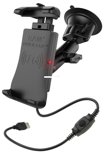 R-A-M RAM-B-166-UN14W-1 Quick-Grip - Waterproof Wireless Charging - RAM-B-166-UN14W-1