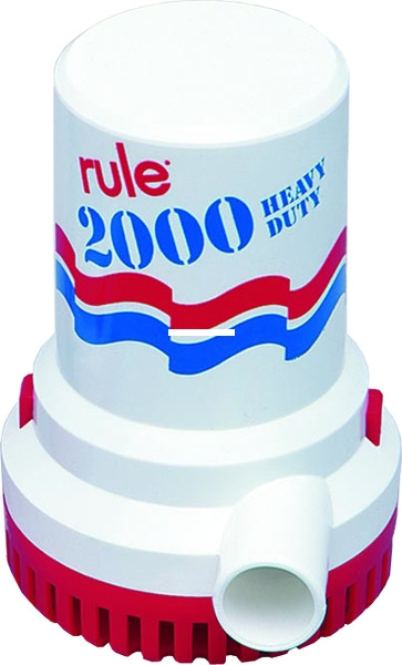 Rule 10 Bilge Pump 2000GPH 12V -  - 10