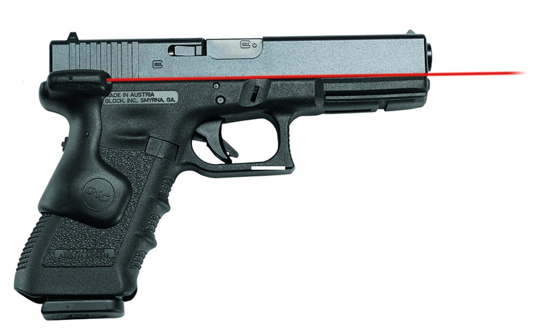 Crimson Trace LG-637 Lasergrips - Laser Sight, Black, Pressure Sensor - LG-637