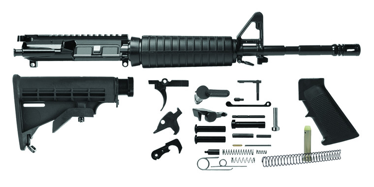 Del-Ton RKT100 16" M4 Rifle Kit 223 - CMV 1:9 Collapsable M4 Mil-Spec - RKT100
