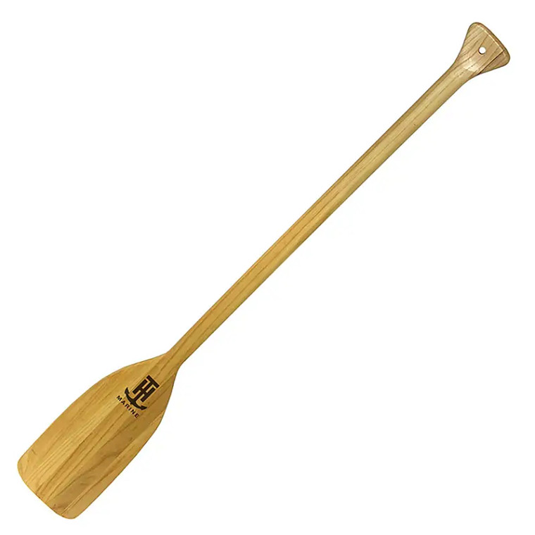 T&H Marine - Wood Boat/canoe Paddle - 4ft Clear Finish -