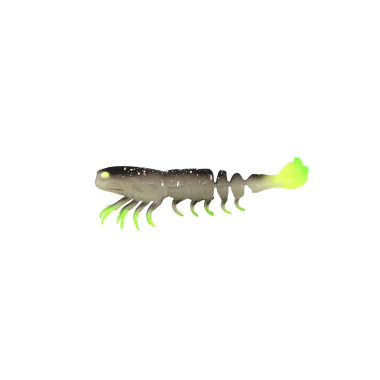 Z-Man - Prawnstarz Loose Body - 3.5in 3pk Glow Chartreuse -