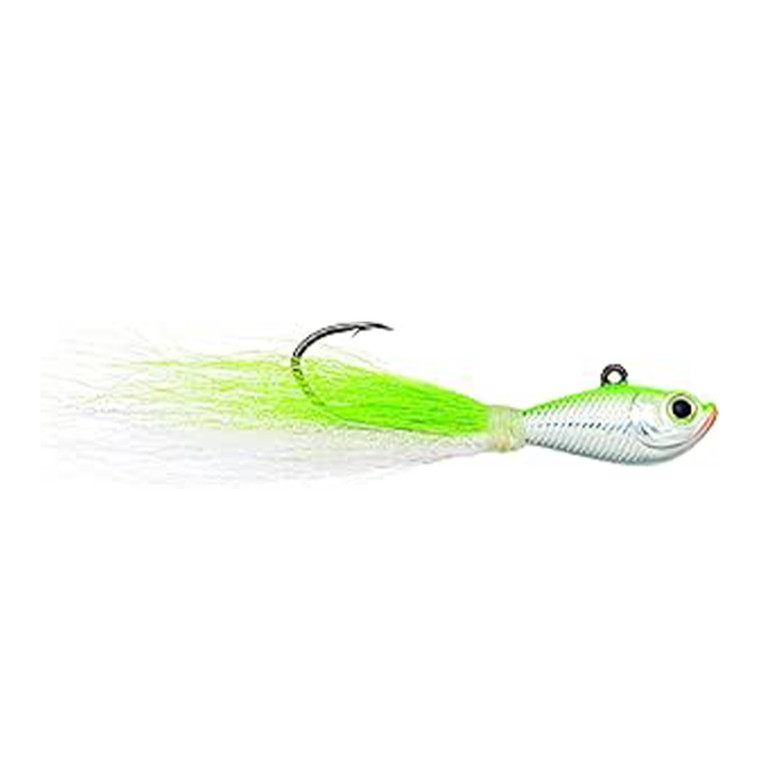 Eagle Claw - Trokar Bucktail Jig 3oz - 7/0 Chart - TKBJC-7/0