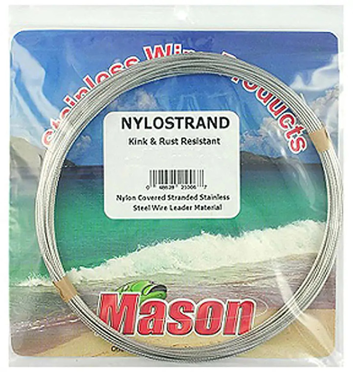 Mason - Mason Nylostrand Wire - 210lb 30ft Clear Bright - NC-210