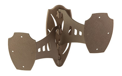 Skull Hooker - Hooker Dual Shoulder Mount Brn - SKH-DSM-BRN