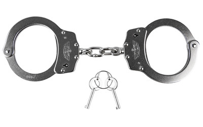 Caliber Gourmet - Uzi Handcuff Chain Silver - UZI-HC-C-S