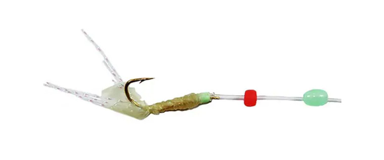 American Maple - Sabiki Rig - Spk Shrmp Wht/red Sz4 -