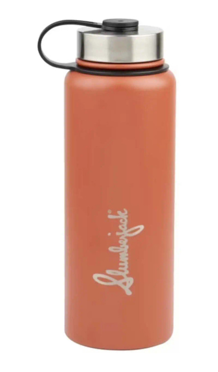 Slumberjack - Stainless Steel Bottle - 32oz Ochre Rust W/lid - 880304
