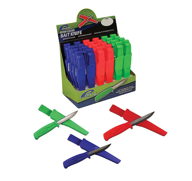 American Maple - Fillet Knife W/sheath - 4in 24pc Pdq -