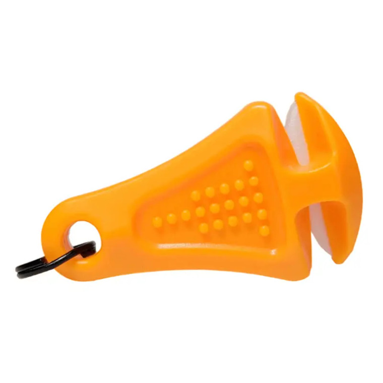 Dirty Jigs - Zipper Pull Cutter - Orange W/ceramic Blade -