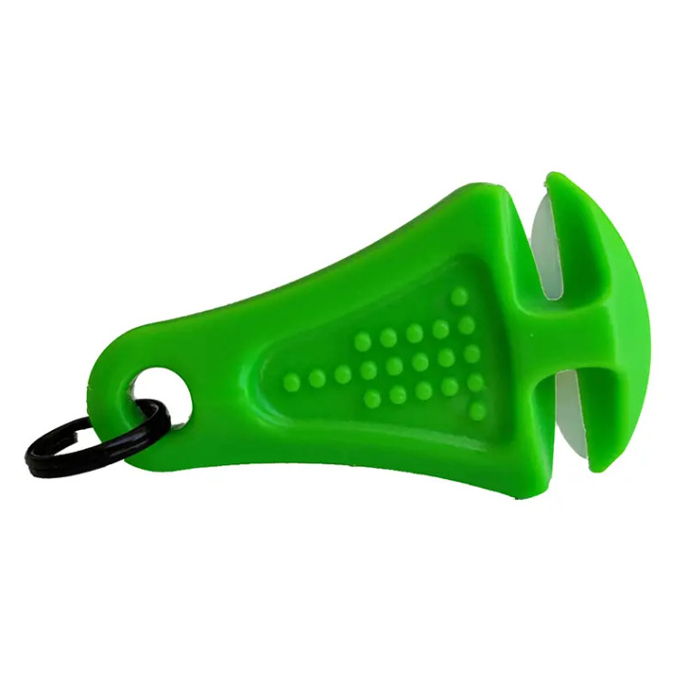 Jenko - Zipper Pull Cutter - Green W/ceramic Blade -