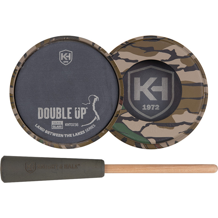 Knight & Hale - Turkey Pot Call - Double Up Slate Mogl - KHT0236