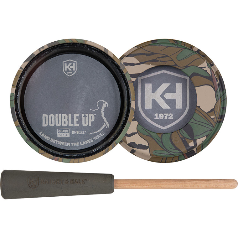 Knight & Hale - Turkey Pot Call - Double Up Glass Mogl - KHT0237