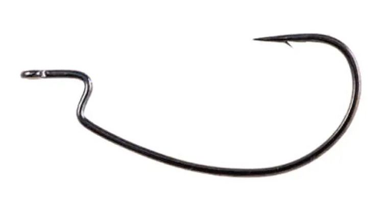Owner - All Purpose Soft Bait Hk - Blk Chrome 3/0 4pk -