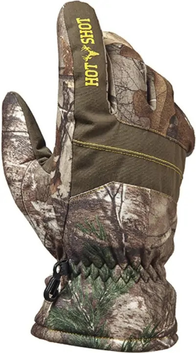 Hot Shot - Thinsulate Gloves - Rt-edge Camo Large - OE-206C-L