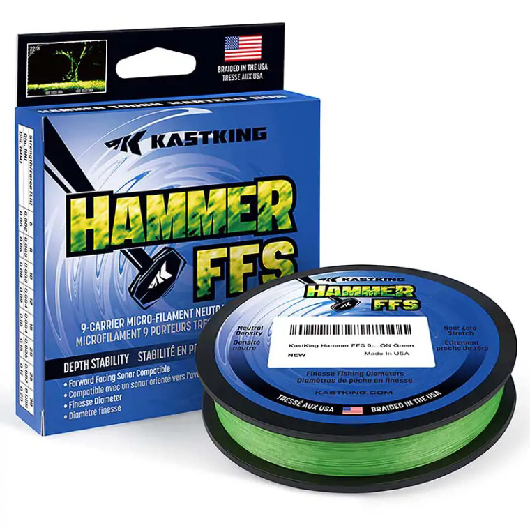 Kast King - Hammer Ffs Braid - Neon Green 30lb 150yd -
