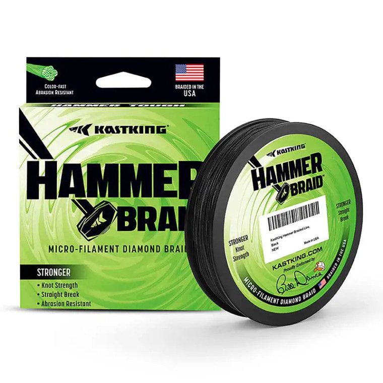 Kast King - Hammer Braid - Black 80lb 150yd -
