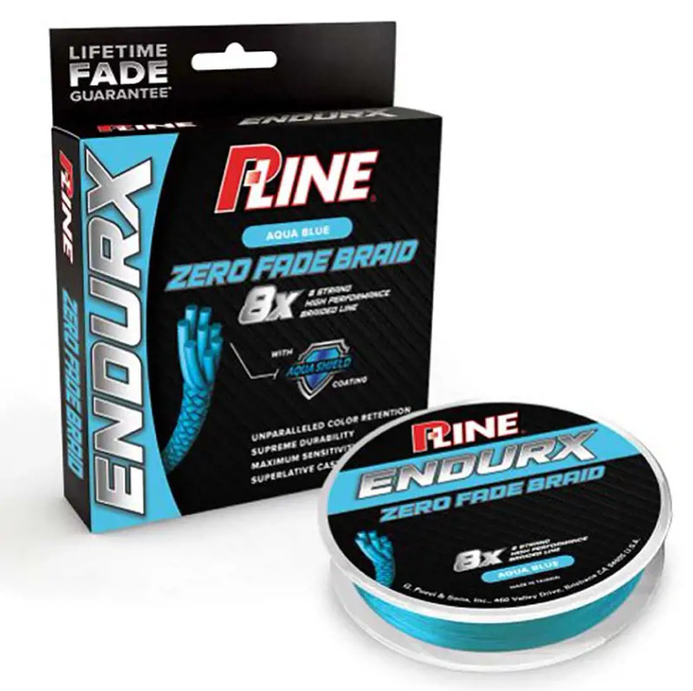 P-Line - Endurx No Fade Braid - Aqua Blue 150yd 15lb -