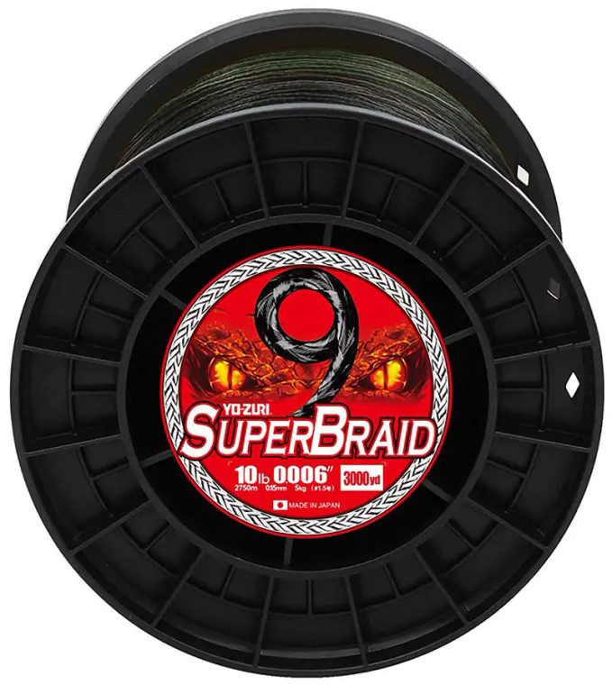 Yo-Zuri - Superbraid 9 Line - Dark Green 40lb 3000yd -