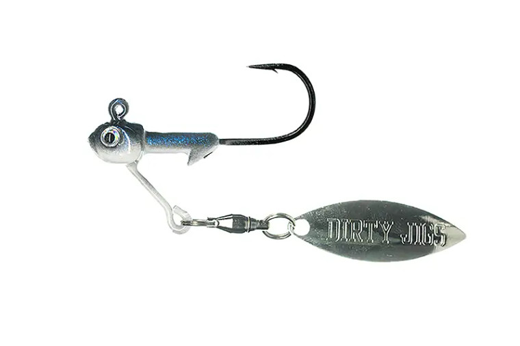 Boogerman - Tactical Bassin Mini Underspin - 1/4oz Blue Shad -