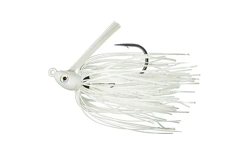 Boogerman - Compact Swim Jig - 3/8oz White -
