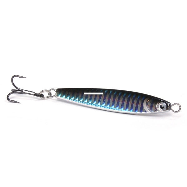 Clarkspoon - Stick Jig - 1.5oz Silver/black - SJ15-SIL/BLK