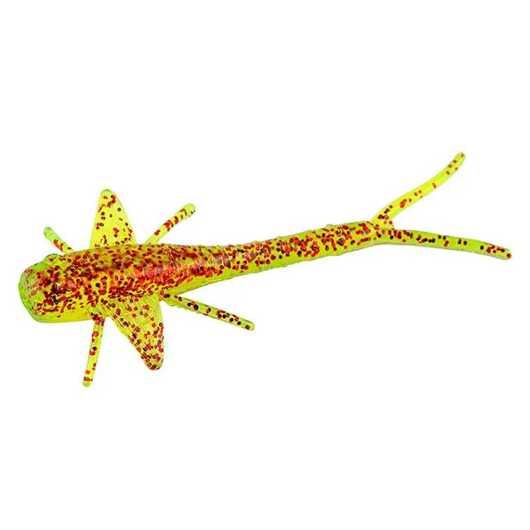 Bobby Garland - Mayfly - 2.25in 12pk Chart/red Glitter -