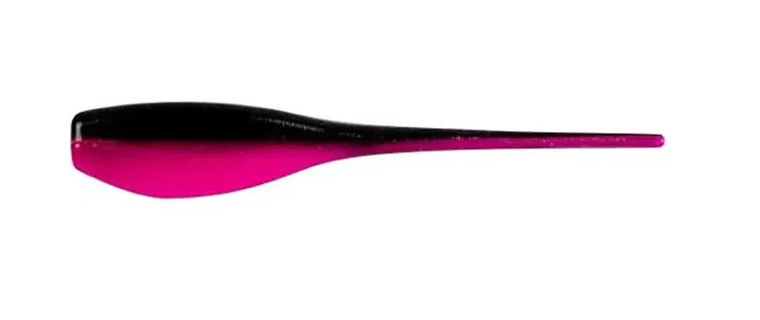 Bobby Garland - Baby Shad - 2in 18pk Black/hot Pink -