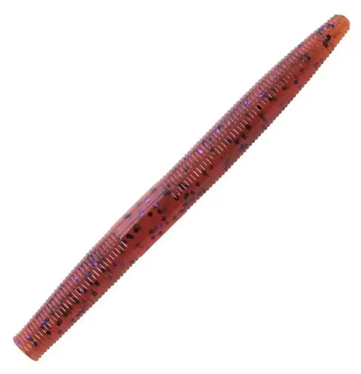 Booyah - Dinger Worm - 5in 8pk Bourbon Berry -