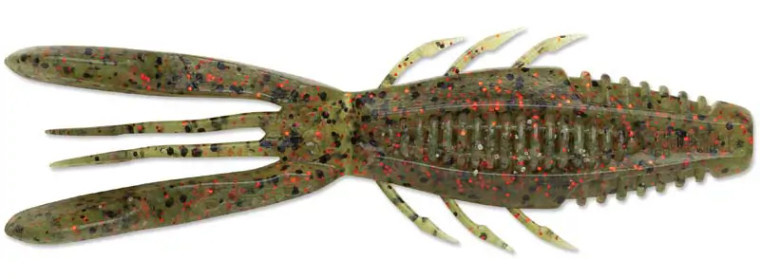 Rapala - Crush City Bronco Bug - 4in 6pk  Watermelon Red -