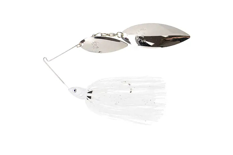 Boogerman - Compact Spinnerbait - 1/2oz White - Boogerman - Compact Spinnerbait - 1/2oz White -