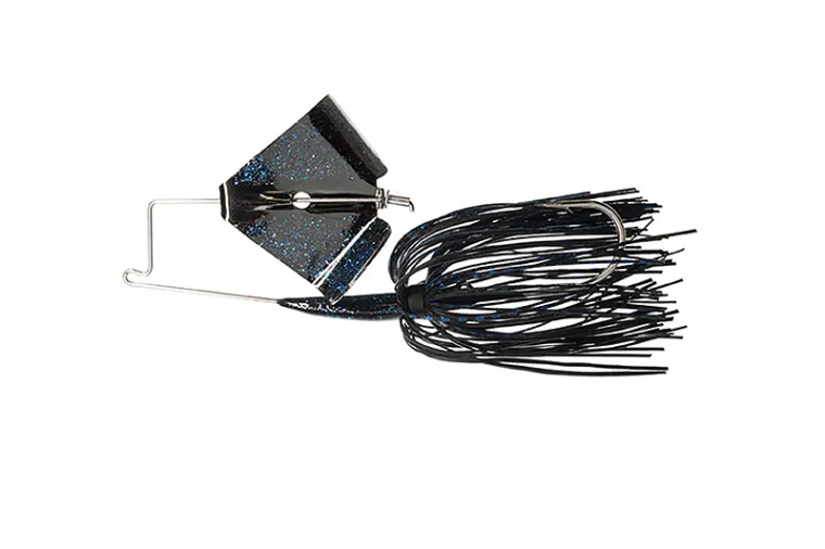 Boogerman - Reflex Metal Flake Buzzbait - 1/4oz Black Blue -