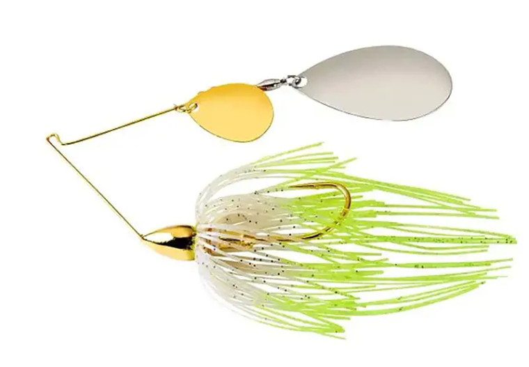 War Eagle - Gold Frame Spinnerbait - 1/2oz In/in Hot Blue Her -