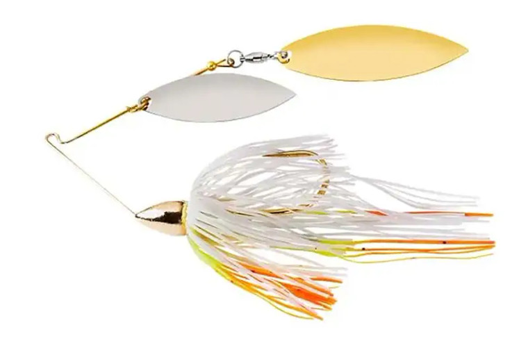 War Eagle - Gold Frame Spinnerbait - 3/8oz Wl/wl Cole Slaw -