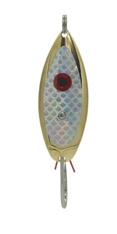 Aqua Dream - Weedless Spoon - 1/2oz Silver Scale -