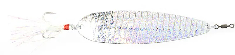 Boogerman - Lake Fork Flutter Spoon - 5in 1 1/8oz Shatter Glass Scale -