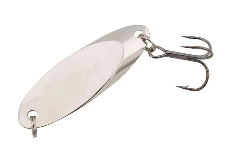 Johnson Fishing - Splinter Spoon - 2in 1/2oz Chrome -