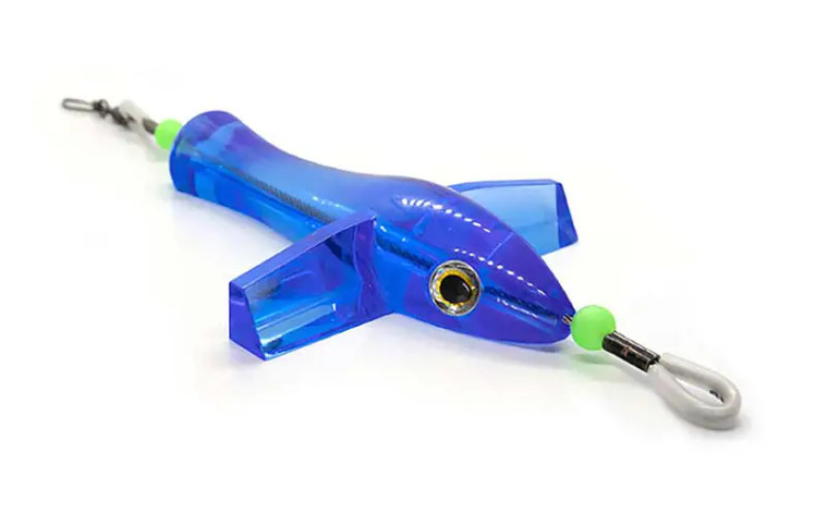 Clarkspoon - Resin Sea Bird 4.5 - 4.5in Blue W/480lb Wire -